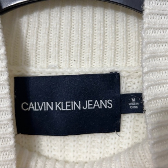 Calvin Klein Jeans Womens Striped Sweater - Picture 3 of 5